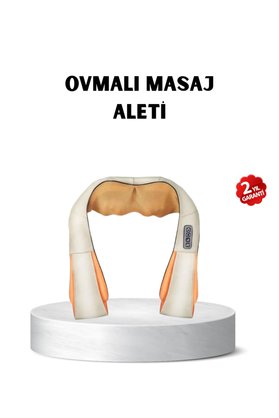 Ethab Giyim Ergonomik Ovmalı Masaj Aleti – Isıtmalı Yoğurmalı Boyun Ve Bel Rahatlatıcı - Glst5328-150