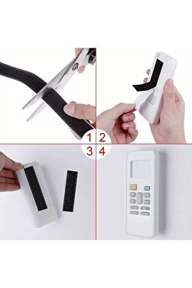 Evi̇mdeyokyok Cırt Cırt Bant Yapışkanlı 20 Mm X 2 Mt Si̇yah