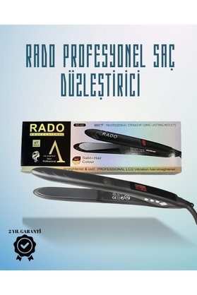Ethab Giyim Rado Rd-446 Seyahat Dostu Saç Düzleştirici – Güvenlik Kilidi Ve Taşınabilir - Glst6524-542