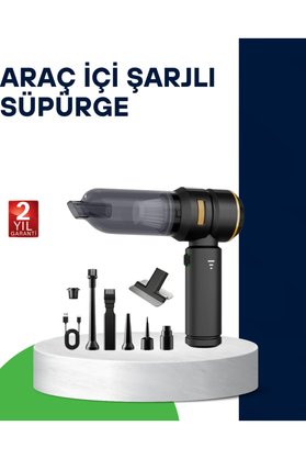 Ethab Giyim Kablosuz Şarjlı Araç İçi Ve Küçük Alanlar İçin Güçlü Vakumlu Süpürge - Glst1902-8274