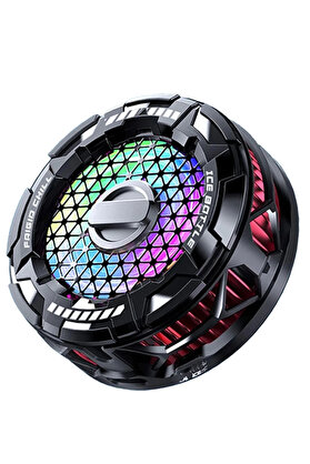 Toyi̇goo Li̇taetrend Fs02 15W Rgb Radyatör Telefon Soğutucu Fan - Si̇yah