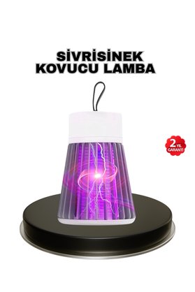Ethab Giyim Mor Işıklı Şarjlı Böcek Öldürücü Lamba – Ev Balkon Ve Kamp Kullanımına - Glst9030-128