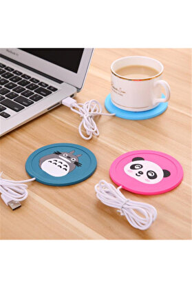 Ethab Ticaret Glbl-Tstil4136 Usb Silikon Bardak Altı Isıtıcı