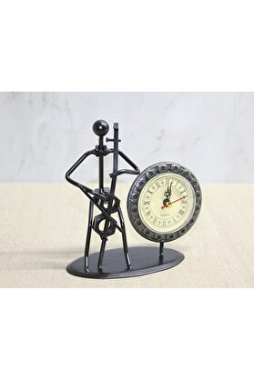 Evi̇mdeyokyok Metal Saatli̇ Keman Çalan Müzi̇syen Alk4333