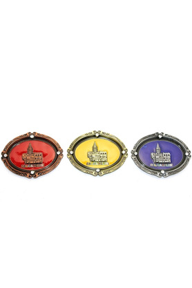 Evi̇mdeyokyok İstanbul Temalı Metal Magnet Alk3337