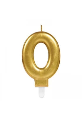 Evi̇mdeyokyok 0 Rakam Mum Gold Renk