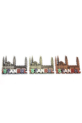 Evi̇mdeyokyok İstanbul Temalı Metal Magnet Alk3341