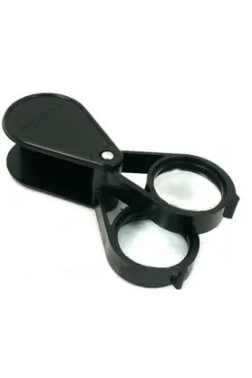 Evi̇mdeyokyok 20X30 2K30Mm Çıft Opti̇k Lens Katlanan Cep Büyüteç.