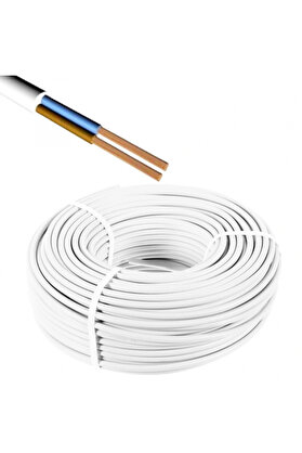 Go İthalat Toros Kablo Ttr 2 X 2.5Mm² Cca Kablo H05 W-F 100Mt (5324)