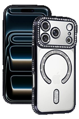 Shc42000 Apple İphone 17 Pro Joke Si̇mli̇ Magneti̇csafe Kılıf - Si̇yah-(5796) - Tygo9258-8810