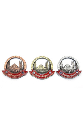 Evi̇mdeyokyok İstanbul Temalı Metal Magnet Alk3339