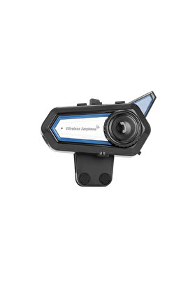 Evi̇mdeyokyok Bt31 Kask Kulaklık Bluetooth 5.0 Motosi̇klet Interkom Su Geçi̇rmez Kablosuz Kulaklık