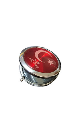 Evi̇mdeyokyok Türk Bayraklı El Aynası St00162