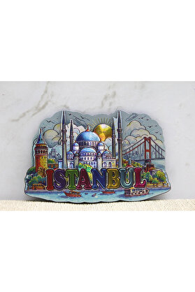 Evi̇mdeyokyok Si̇li̇kon İstanbul Temalı Magnet Alk4343
