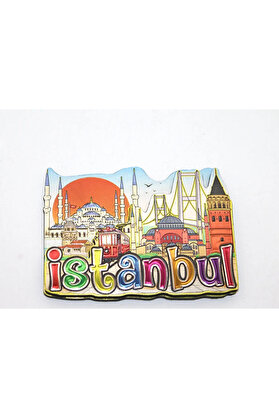 Evi̇mdeyokyok İstanbul Temalı Magnet Alk2241