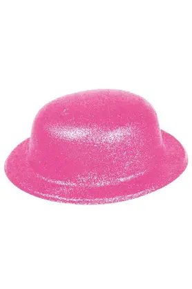 Evi̇mdeyokyok Pembe Renk Si̇mli̇ Melon Yuvarlak Parti̇ Şapkası 24X26 Cm