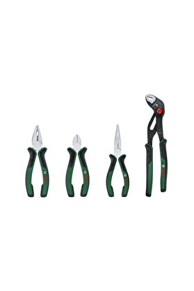 Bosch 4'lü Pense Yan Keski Kargaburun Boru Anahtarı Seti - 1600a02w7k