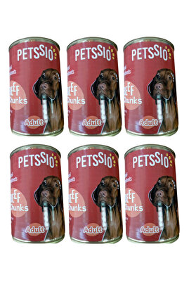 Bri̇sk Yeti̇şki̇n Köpek Dana Etli̇ Konserve Yaş Mama 415G X 6 Adet