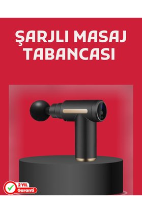 Ethab Giyim Derin Doku Masaj Tabancası 4 Başlık 6 Kademeli Sessiz Güç Şarjlı Kas Gevşeti - Glst9630-903