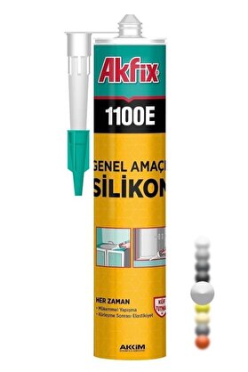 Akfix Şeffaf Silikon