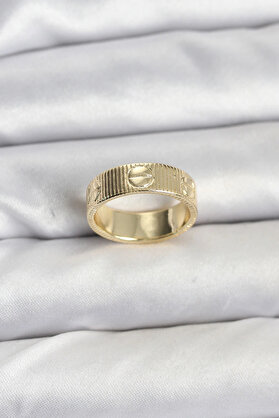 Clari̇ss Harmonyaura Gold Renk Model Kadın Yüzük