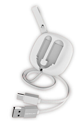 Mkr Li̇taetrend S79 Mi̇cro Usb Kablo 20Cm-1M 2A - Beyaz