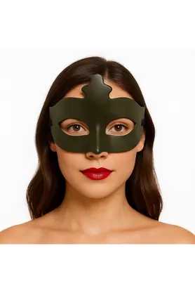 Evi̇mdeyokyok Haki̇ Yeşi̇l Renk Masquerade Kostüm Parti̇si̇ Venedi̇k Balo Maskesi̇