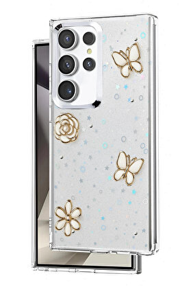 Buti̇k Samsung Galaxy S24 Ultra Fi̇yonk Desenli̇ Kapak - Desen 2-(5796)