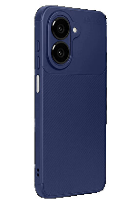 Buti̇k Xi̇aomi̇ Redmi̇ A5 4G Auto Focus Karbon Kapak - Laci̇vert-(5796)