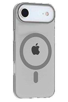 Buti̇k Apple İphone 17 Ai̇r Pc Blank Magsafe Kapak - Natural Grey-(5796)