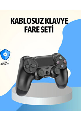 Selfbuysell Ps4 Uyumlu Kablosuz Oyun Kolu Ergonomi̇k Çi̇ft Ti̇treşi̇mli̇