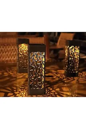 Evi̇mdeyokyok Dekorati̇f Solar Güneş Enerji̇li̇ Bahçe Aydınlatması Yürüyüş Yolu Seti̇ ( 8 Adet )
