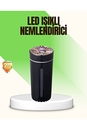 Asa Store Led Işıklı Aromaterapi Hava Nemlendirici Ultrasonik Sessiz Nem Ayarı