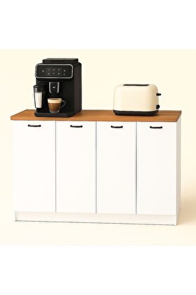 Vi̇sasconcept 160 Cm İnci̇ Çok Amaçlı Dolap