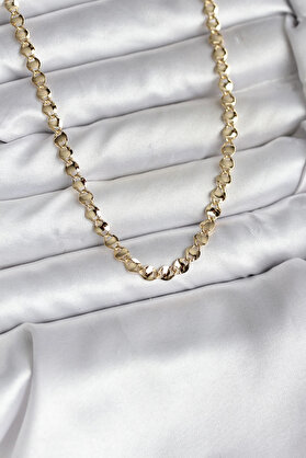Clari̇ss 14K Gold Renk Kaplama Zi̇nci̇r Model Cm Kadın Kolye