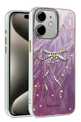 Buti̇k İphone 11 Kılıf Blade Aynalı Desenli̇ Kapak - Desen 1-(5796)