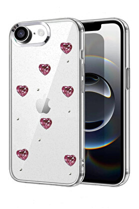 Buti̇k Apple İphone 16E Fi̇yonk Desenli̇ Kapak - Desen 4-(5796)
