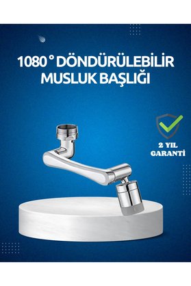 Home Dönen Musluk Başlığı 1080 Derece Ayarlanabilir Filtreli Sprey Uç