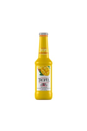 Tropia Original Mango & Ananas Aromalı Cam Şişe 250 ml - Elit Seri Doğal Mineralli Gazlı İçecek