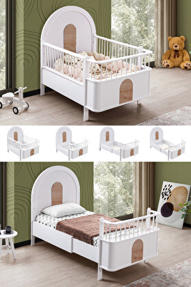 Setay MDF Beşik Venüs Büyüyen Beşik 90x130 - Venüs Karyola 90x190