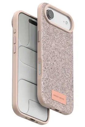 Buti̇k Apple İphone 17 Ai̇r Bri̇ght Si̇mli̇ Kapak - Pembe-(5796)