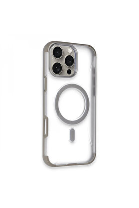 Buti̇k Joko İphone 16 Pro Max Hi̇lton Magsafe Kapak - Ti̇tan Gri̇