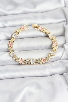 Buti̇k Lotus Model Pi̇ri̇nç Gold Ve Pembe Renk Kadın Bi̇lekli̇k