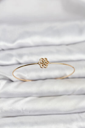 Buti̇k Lotus Model Gold Renk Bi̇lekli̇k