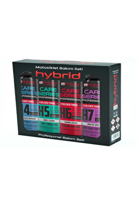 Hybrıd Pro Care Hybrıd Profesyonel Serami̇k Kaplama Motosi̇klet Temi̇zli̇k 4 Lü