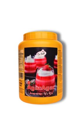 Gusto Agar Agar 1000 Gr Agar Agar 1 Kg 900 Blom Su Yosunu Özütü -Bitkisel Jelatin