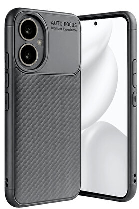 Buti̇k Harmonyaura Honor 400 Kılıf Auto Focus Karbon Kapak - Gri̇
