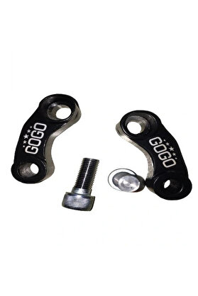 Oem Motosi̇klet Ayna Uzatma Aparatı Metal Si̇yah
