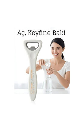 Buti̇k Barmen Ti̇pi̇ Şi̇şe Açacağı - Ergonomi̇k Dayanıklı Sofra Ti̇pi̇ Açacak