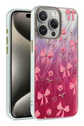 Buti̇k Harmonyaura İphone 14 Pro Kılıf Blade Aynalı Desenli̇ Kapak - Desen 3